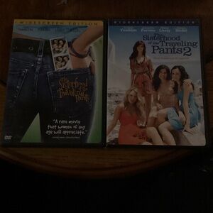 The Sisterhood Of The Traveling pants 1&2 DVDs